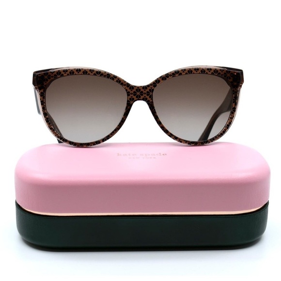 KATE SPADE DAESHA/S 305 BROWN PATTERN GRADIENT AUTHENTIC SUNGLASSES - Picture 3 of 12